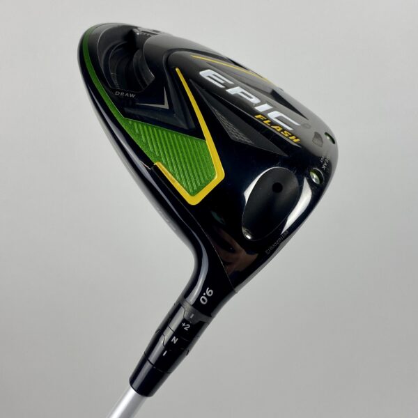 Used RH Callaway EPIC Flash Driver 9* Aldila 60g Stiff Flex Graphite Golf Club