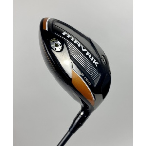 RH Callaway Mavrik Sub Zero Driver 9* HZRDUS Smoke 6.5 70g Stiff Graphite Golf