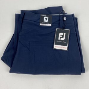 Brand New FootJoy Tour Slim Fit Men's Navy Golf Pants Size: W34/L32