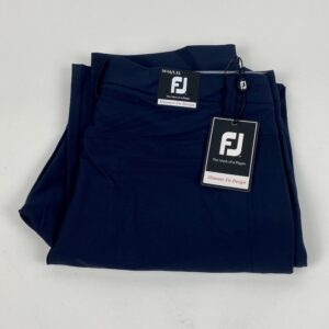 Brand New FootJoy Tour Slim Fit Men's Navy Golf Pants Size: W34/L32