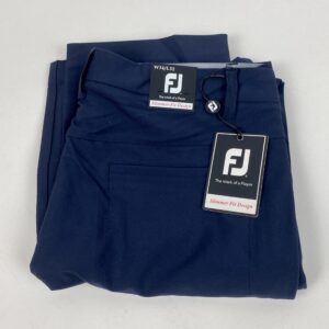 Brand New FootJoy Tour Slim Fit Men's Navy Golf Pants Size: W34/L32