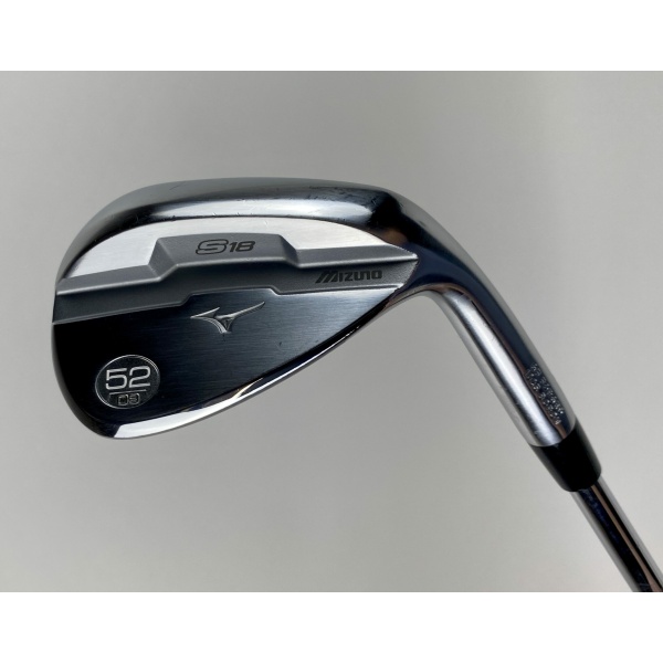 Right Handed Mizuno S18 White Satin Wedge 52*-09 Wedge Flex Steel Golf Club