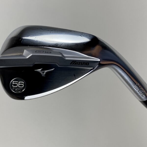 Right Handed Mizuno S18 White Satin Wedge 56*-10 Wedge Flex Steel Golf Club