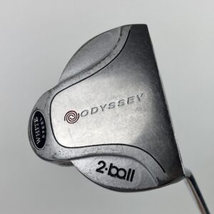 Used Right Handed Odyssey White Steel 2-Ball 34.5" Putter Steel Golf Club