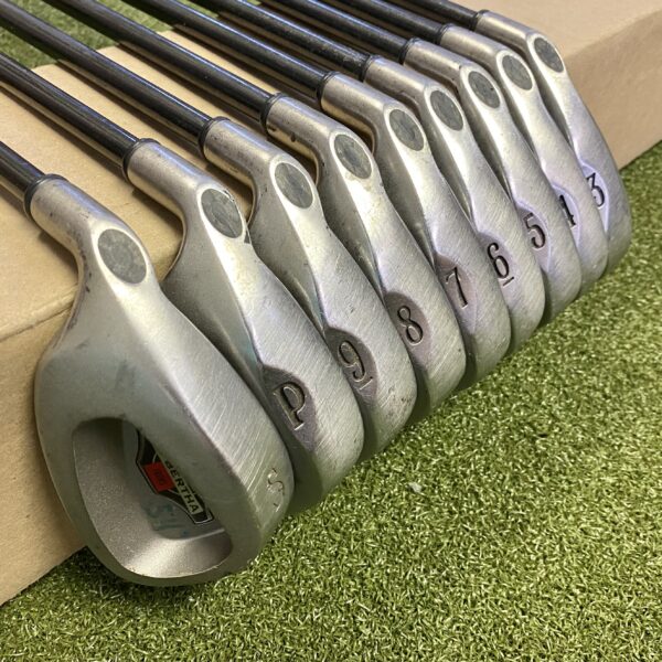 LH Callaway Big Bertha 1996 Irons 3-PW/SW RCH 96 Light Flex Graphite Golf Set