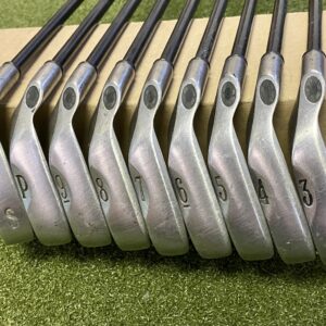 LH Callaway Big Bertha 1996 Irons 3-PW/SW RCH 96 Light Flex Graphite Golf Set