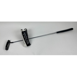 Piretti Potenza Flow Neck TOUR ONLY 35" Putter Steel Golf Club w/ Headcover