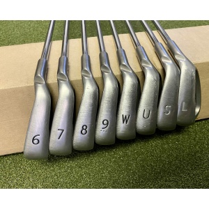 Used RH Ping Red Dot G30 Irons 6-PW/UW/SW/LW CFS Regular Flex Steel Golf Set