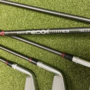 RH Ben Hogan PTx Pro Irons 6-PW recoil ES 760 F3 Regular Flex Graphite Golf Set