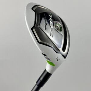 Used RH TaylorMade RBZ 4 Rescue Hybrid 22* 65g Regular Flex Graphite Golf Club