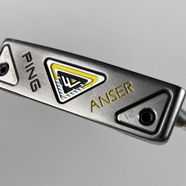Used Right Handed Ping Black Dot IWI Anser 35" Putter Steel Golf Club