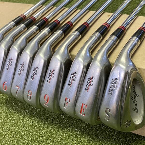 Ben Hogan Edge C.F.T. Irons 4-EW/FW/SW APEX 3 Regular Flex Steel Golf Club Set