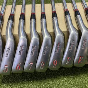 Ben Hogan Edge C.F.T. Irons 4-EW/FW/SW APEX 3 Regular Flex Steel Golf Club Set