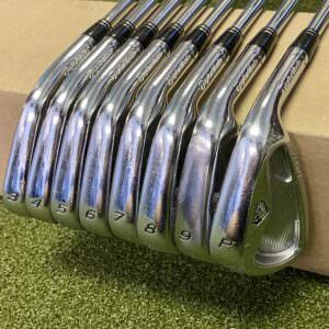 RH TaylorMade RAC TP Forged Irons 3-PW S300 Stiff Flex Steel Golf Club Set