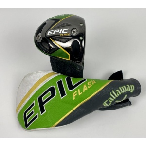 Tour Issued TA Callaway EPIC Flash Sub Zero Triple Diamond Driver 9* HEAD ONLY
