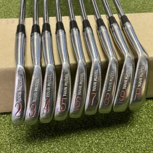 Right Handed Titleist Tour Model Irons 2-PW Rifle Stiff Flex Steel Golf Set