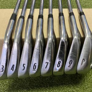 Used Right Handed Titleist DCI Black 962B Irons 3-PW Stiff Flex Steel Golf Set