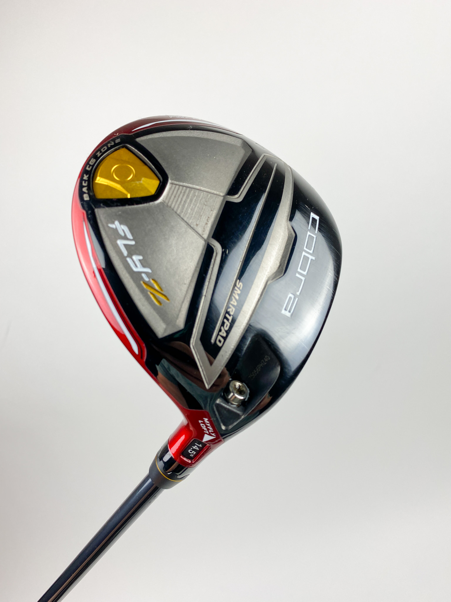 Used RH Cobra Fly-Z Red 3-4 Wood 13*-16* VLCT-SP 70g Stiff Flex