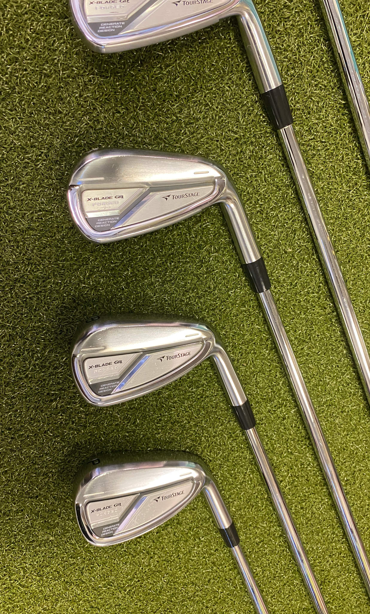 Bridgestone Tour Stage X-Blade GR Forged Irons 5-PW 120g Stiff Steel Golf  Set · SwingPoint Golf®