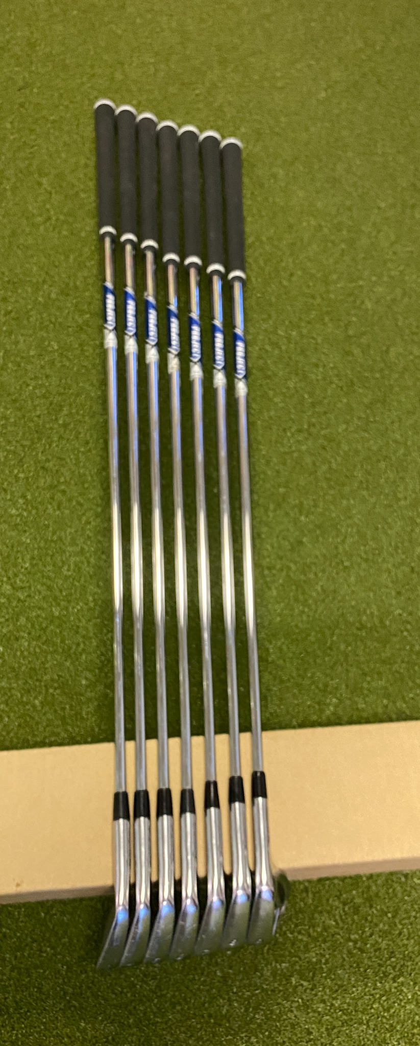 Tour Issue TaylorMade R9 TP B Stamp Irons 3-9 6.0 Stiff Flex Steel Golf ...