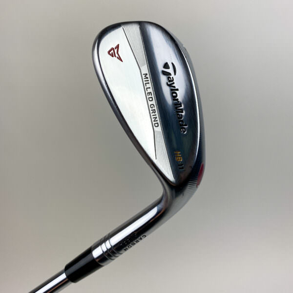 RH TaylorMade Milled Grind HB 60*-11 Carbon Steel Wedge DG Wedge Flex Steel