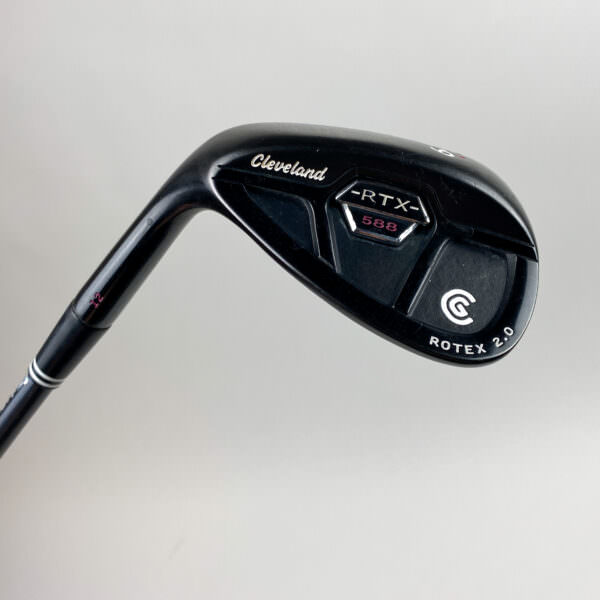 LH Cleveland 588 RTX Rotex 2.0 Face Wedge 60*-12 Wedge Flex Graphite Golf