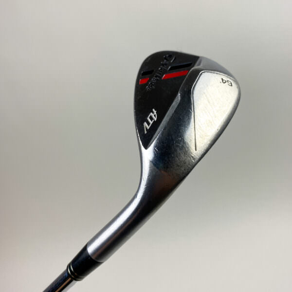Used Right Handed TaylorMade ATV Wedge 64* KBS Wedge Flex Steel Golf Club
