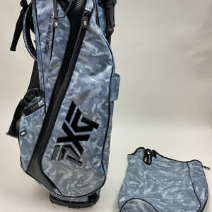 New PXG 2020 Carry Stand Bag Blue Camo w/ BackPack Straps And Rainhood