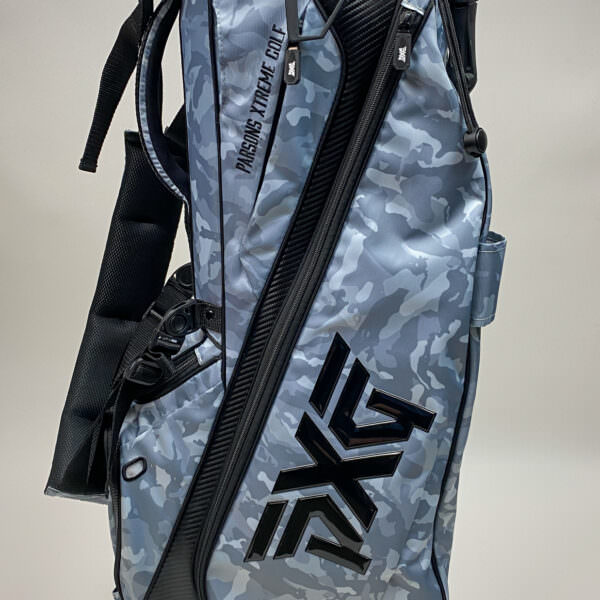 New PXG 2020 Carry Stand Bag Blue Camo w/ BackPack Straps And