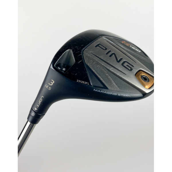 Left Handed Ping G400 Fairway 3 Wood 14.5* Tour 75g X-Stiff Graphite Golf Club