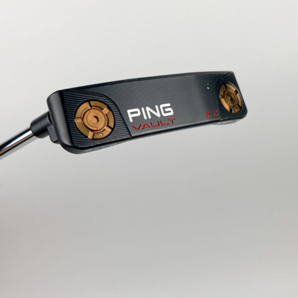 Left Handed Ping Black Dot Vault 2.0 Dale Anser Stealth 35" Putter Steel Golf