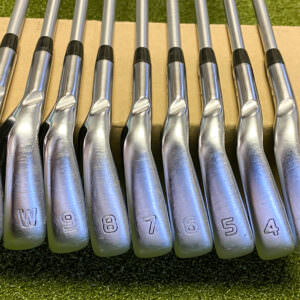 LH Ping Blue Dot i210 Irons 3-PW/UW KBS C-Taper 125g Stiff+ Flex Steel Golf Set