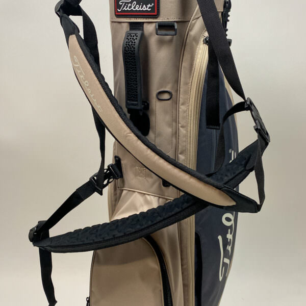 NWOT Titleist Golf Cart/Carry Stand Bag 4-Way Divided Blue Dual Straps & Handle