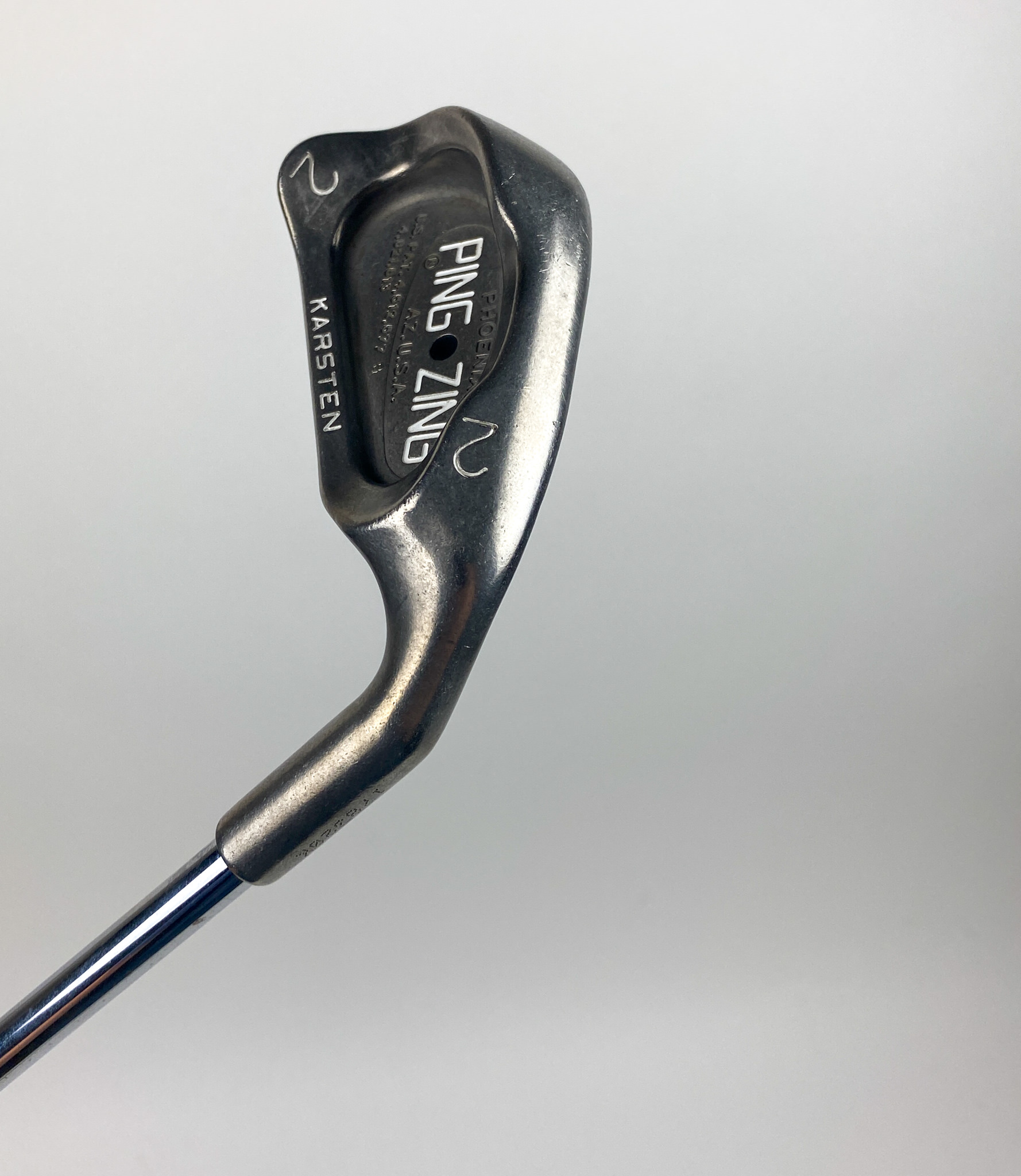 Used Right Handed Ping Karsten Black Dot Ping Zing 2 iron Steel
