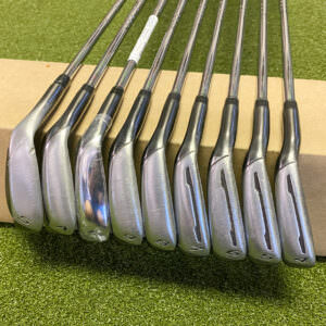 Used LH 2016 TaylorMade M2 Tour Irons 4-PW/AW/SW XP 95 Stiff Steel Golf Set