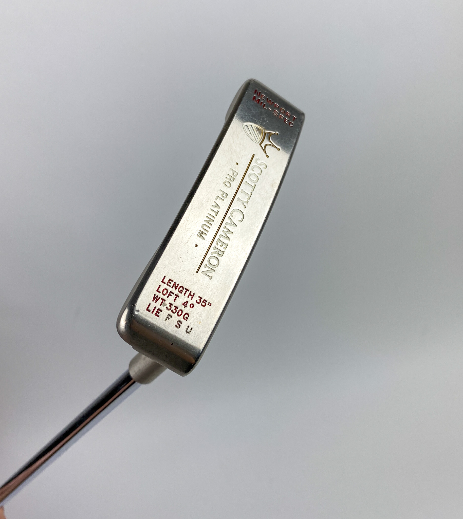 Titleist Scotty Cameron Pro Platinum Newport Mil-Spec 35