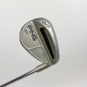 Used Right Handed Ping Green Dot MB 56* Sand Wedge Steel Golf Club Ships Free
