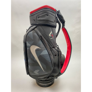 Used Gray/Red Nike VRS Golf Staff Bag with Strap Embroidered Phillip Reedy