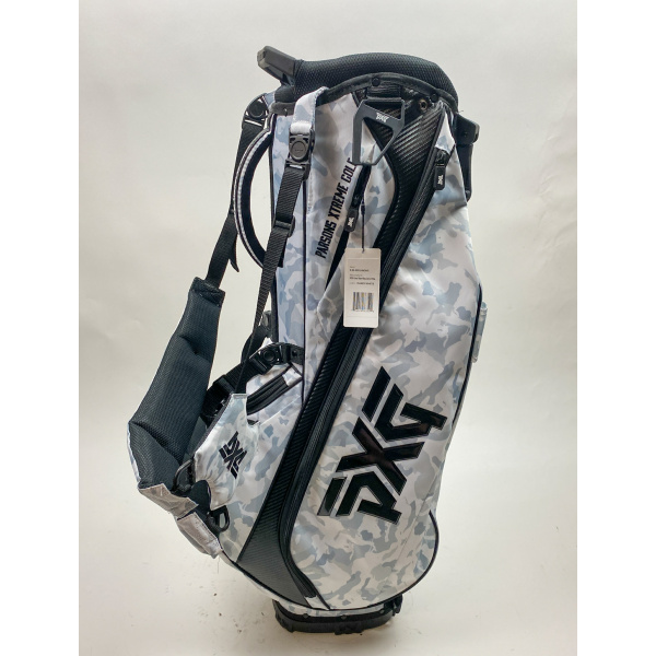 Brand New PXG 2020 Carry Stand Bag White Camo w/ BackPack Straps