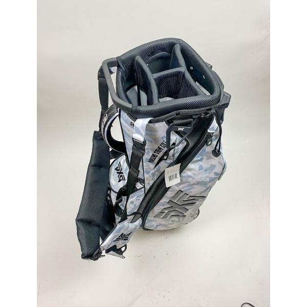 Brand New PXG 2020 Carry Stand Bag White Camo w/ BackPack Straps