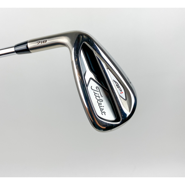 Used LH Titleist 718 AP1 Wedge 48* AMT Red R300 Regular Flex Steel Golf Club