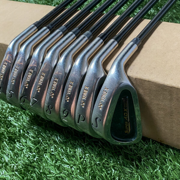 RH Yonex Super A.D.X. Irons 4-PW/SW Senior Light Flex Graphite Golf Club Set
