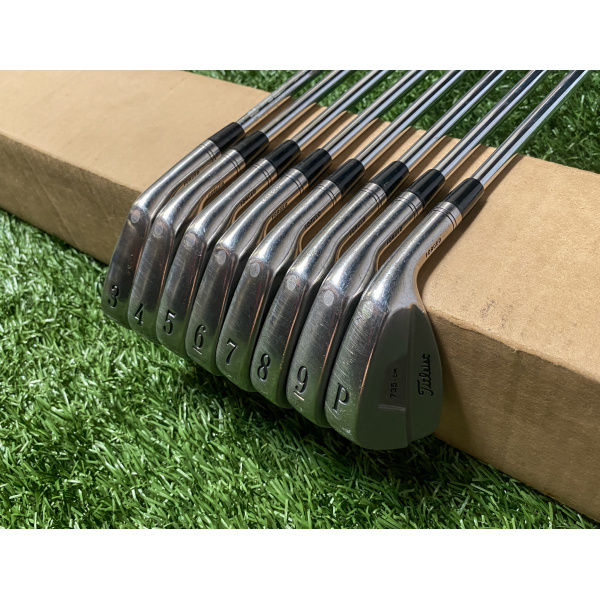 Used Titleist 735 CM Forged Irons 3-PW Dynamic Gold S300 Stiff Steel Golf Set