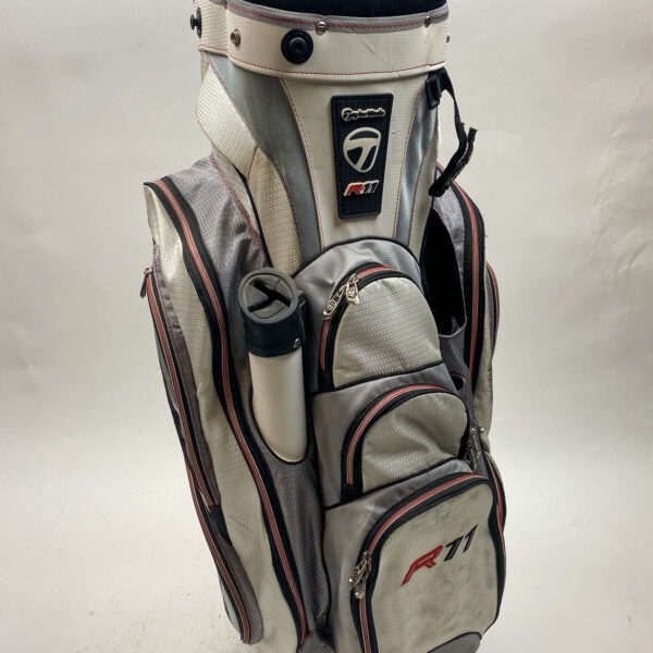 TaylorMade R11 キャディバッグ TaylorMade R11 Cart Carry Golf Bag 14-way White/Gray Ships Free No