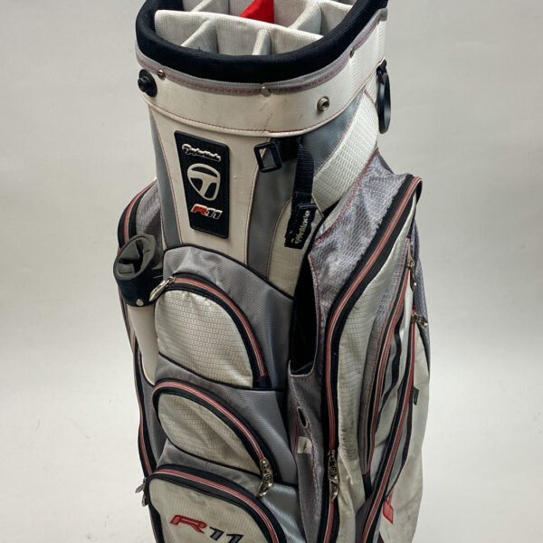 TaylorMade R11 キャディバッグ TaylorMade R11 Cart Carry Golf Bag 14-way White/Gray Ships Free No