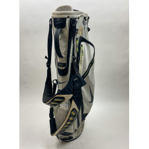 Used White/Black Nike Vapor X Golf Stand Bag 5-Way With Strap No Rainhood