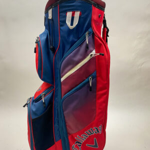 Callaway CHEV ORG 14 Golf Cart Carry Bag Red/Blue With Revere Logo