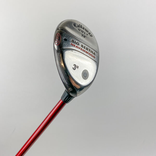 Used RH Callaway Golf Big Bertha Heavenwood 3H Hybrid 20* Lite Flex Graphite