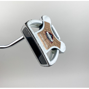 Used Right Handed TaylorMade Ghost Spider S White 33" Putter Steel Golf Club