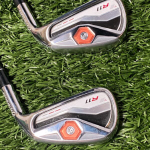 RH TaylorMade R11 Irons 5-PW/SW Motore 75g Stiff Flex Graphite Golf Club Set